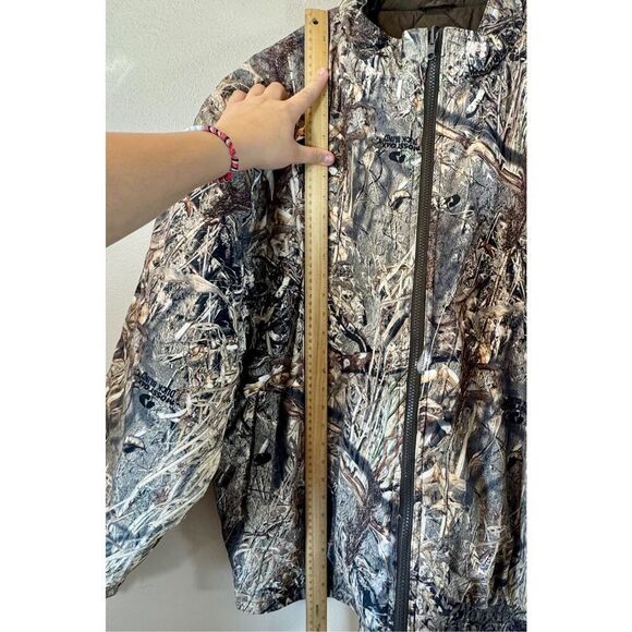Cabela's Mossy Oak Duck Blind Camo Hunting Insulated Jacket Men's 3XL - Picture 6 of 9
